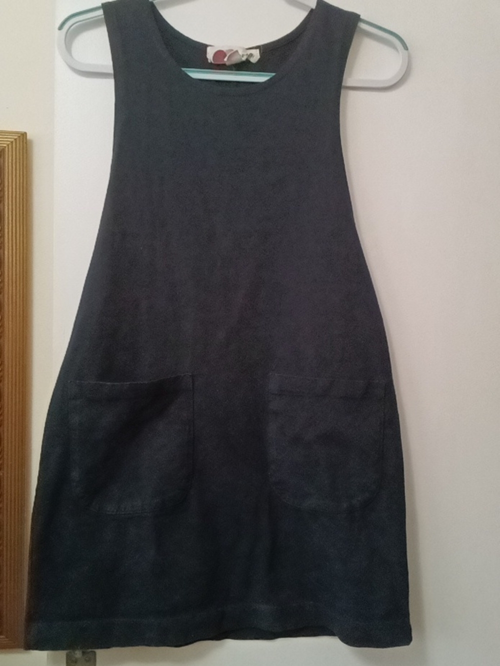 Women's FREE PEOPLE BEACH Classic Black Sleeveless Shift Dress